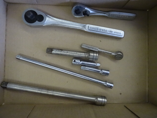lot 113 image: 14, 38, and 12 Ratchets and Extensions