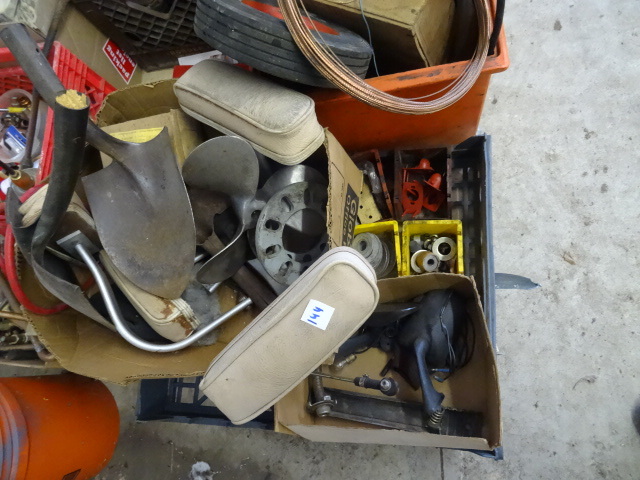 lot 144 image: Variety Of Misc Items, Stainless Prop