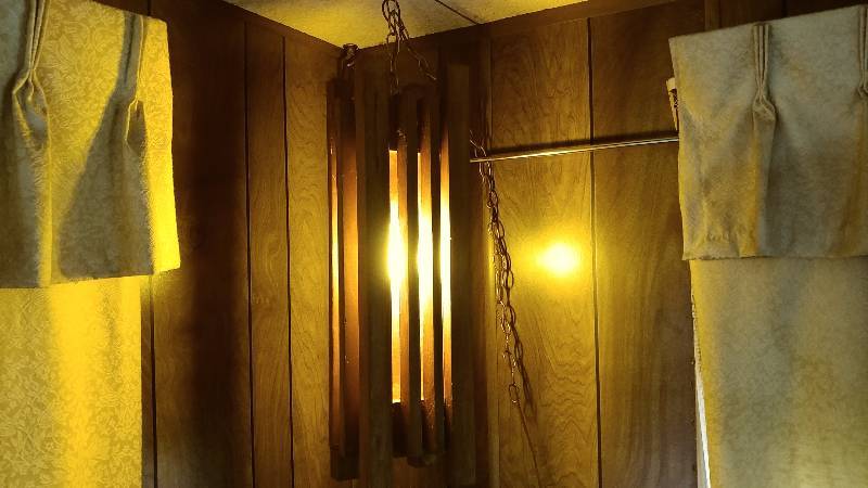 Wood Hanging Lamp
