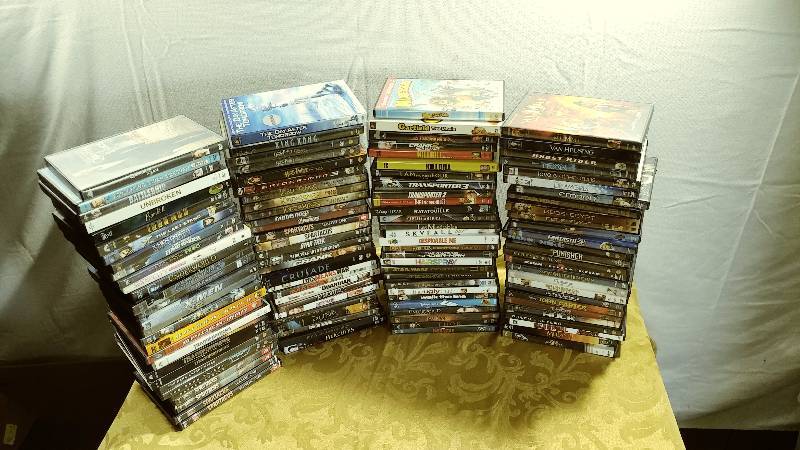 Lot of 112 DVDs