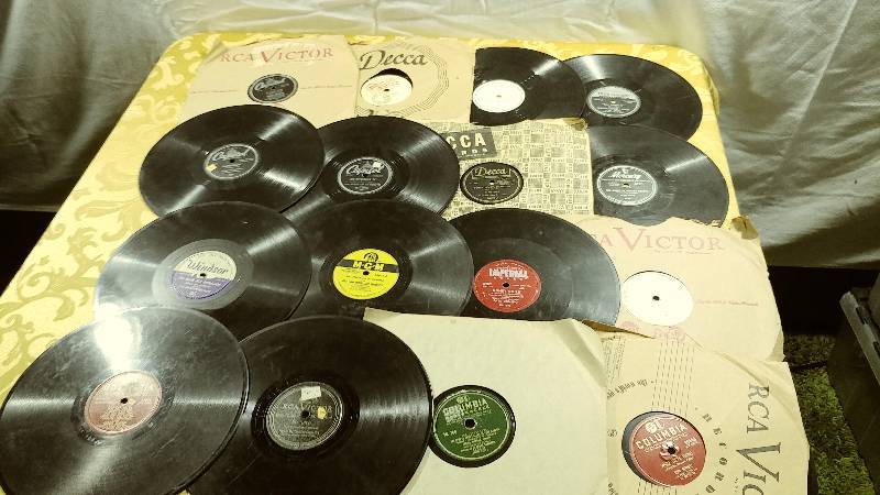 16 Vinyl Records - Two-sided