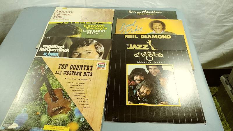 8 Vinyl Record Albums