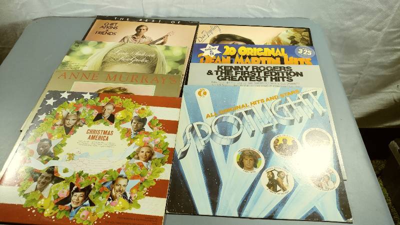 8 Vinyl Record Albums