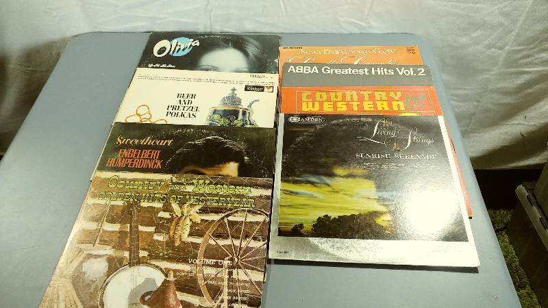 8 Vinyl Record Albums