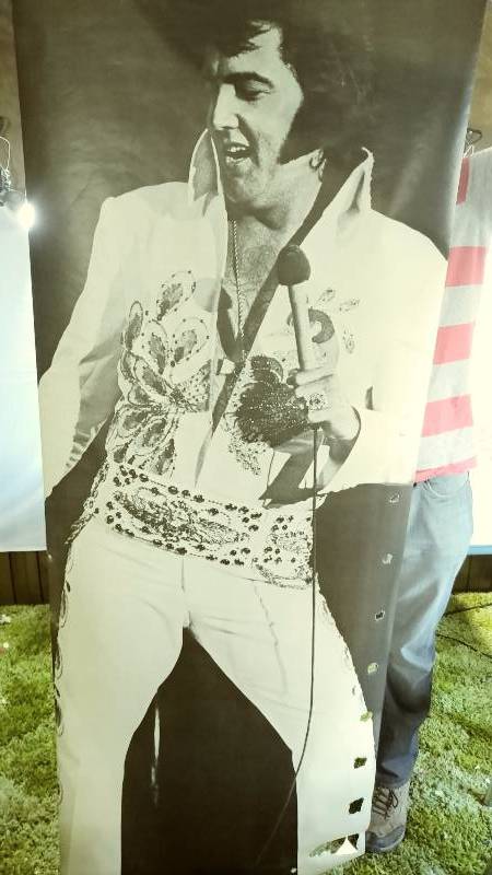 Life-size Elvis Poster