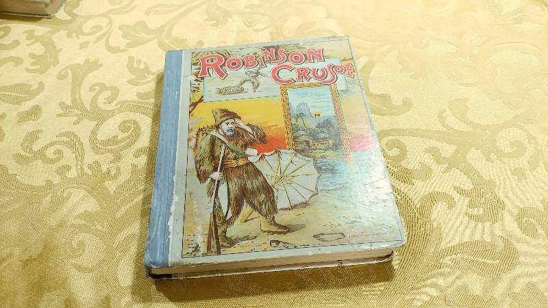 Antique Book - Robinson Crusoe