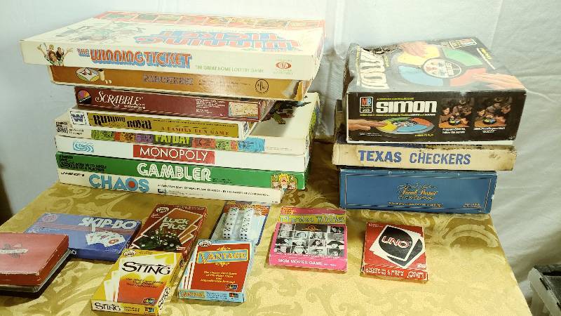 Various Board & Card Games