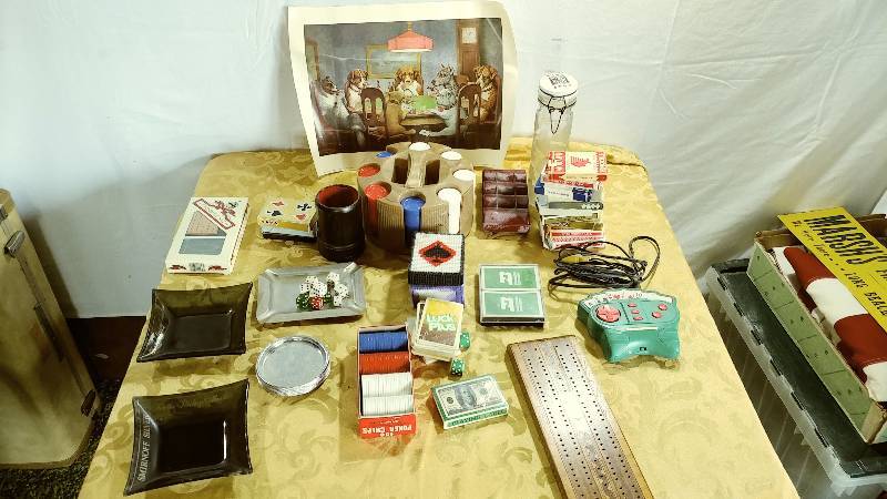 Gambling Games, Ash Trays, and etc..