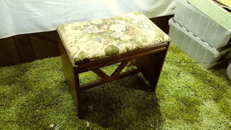 Padded Vintage Stool
