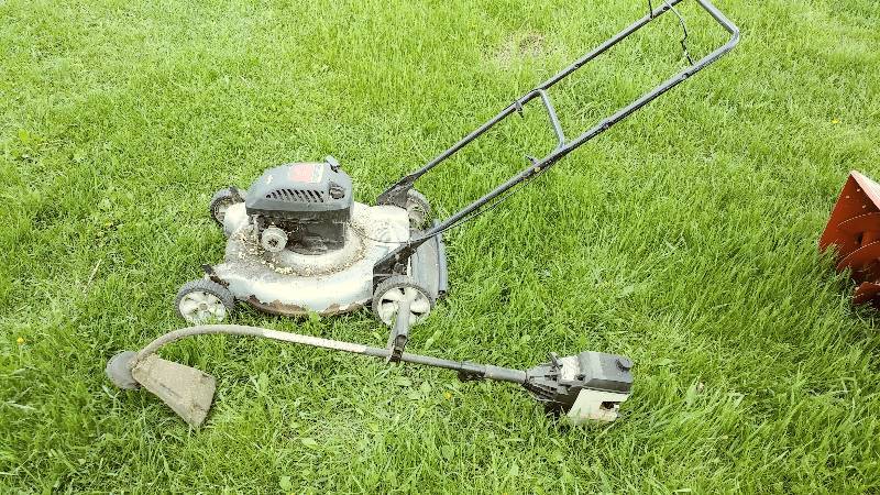 Mower and Weed Trimmer