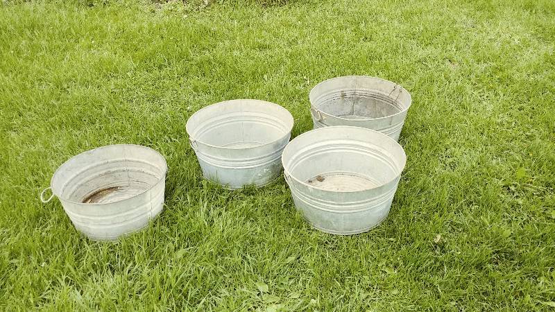 Galvanized Tubs