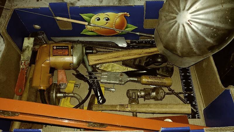 Box of Various Tools