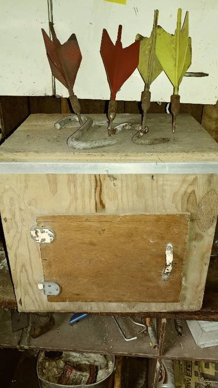 Wood Cabinet and Misc