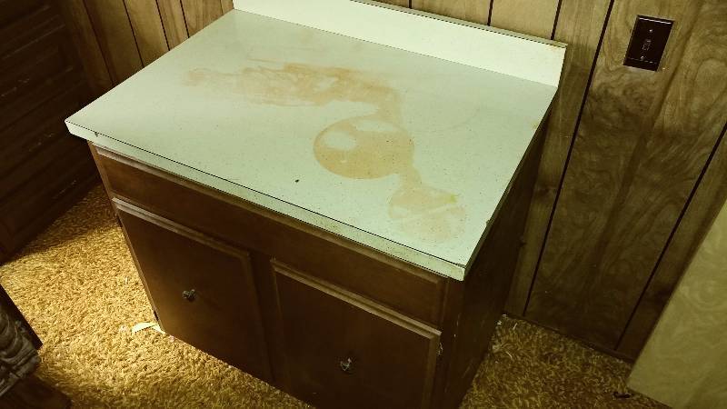 Cabinet with Counter Top