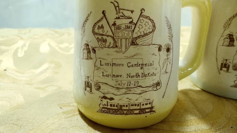 Larimore, ND  1881-1981 Centennial Mugs