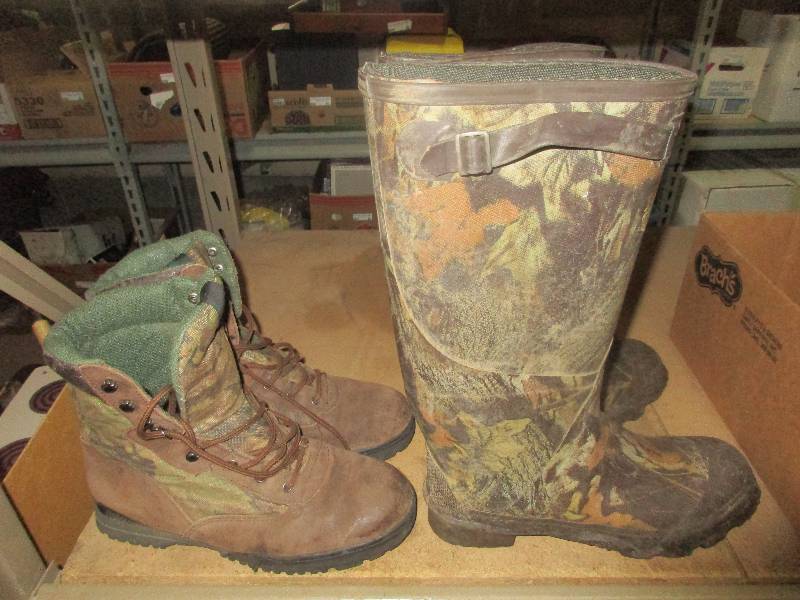 lot 36 image: boots size 10 and 10.5