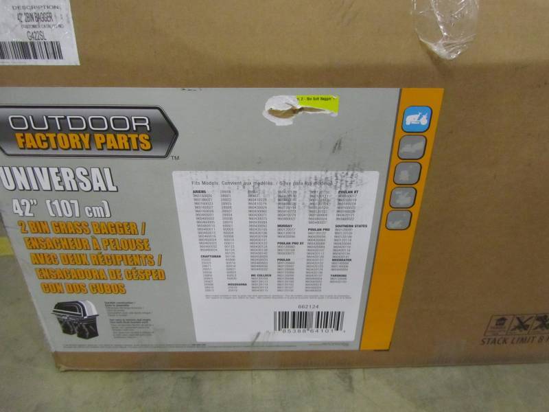 lot 31 image: Unbranded 42 2-bin soft bagger
