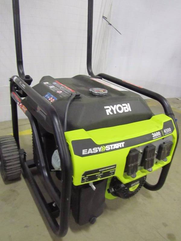 Ryobi 3,600-Watt 212cc Gasoline Powered Portable Generator | MN Home ...