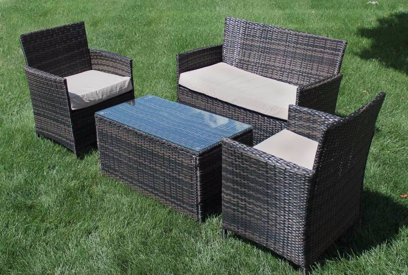 lot 11 image: Calhoun 4 piece patio set