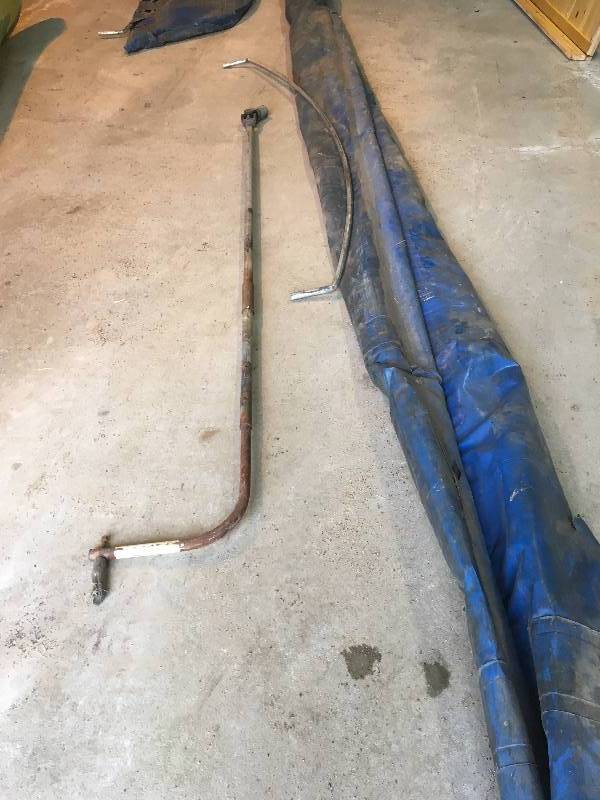 Side Dump TarpCover, Handle, and Front Cover