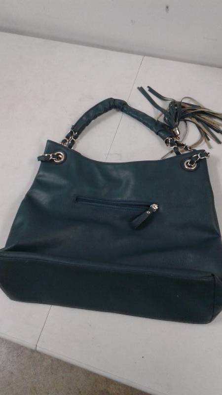 black rivet purse