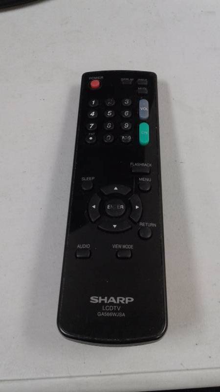 lot 74 image: Sharp 15 LCD Monitor wRemote - TESTED WORKS