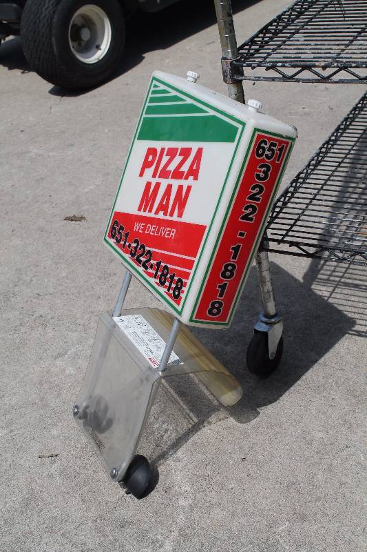 lot 27 image: Delivery Sign