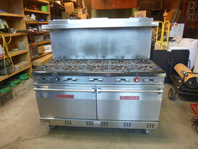 Vulcan 10 Burner Dual OvenStove