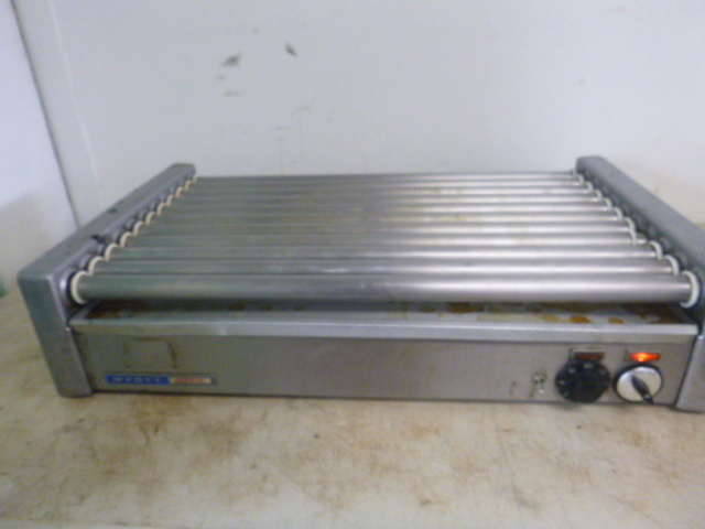 Wyott Hotrod Hot Dog Heater and Roller