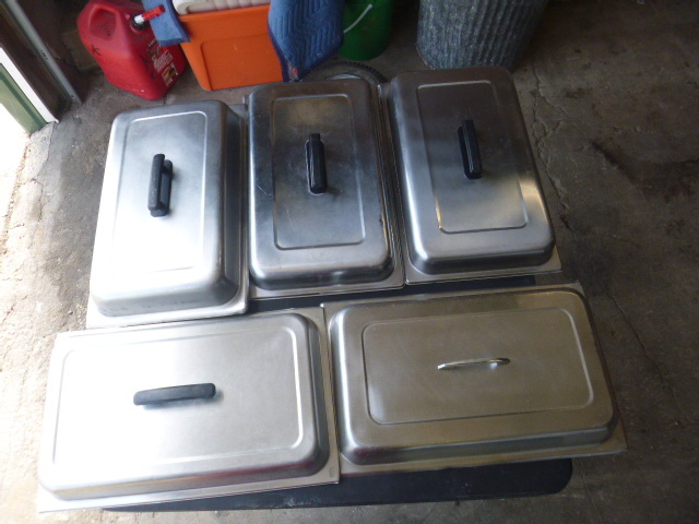 5 Steam Pan Covers