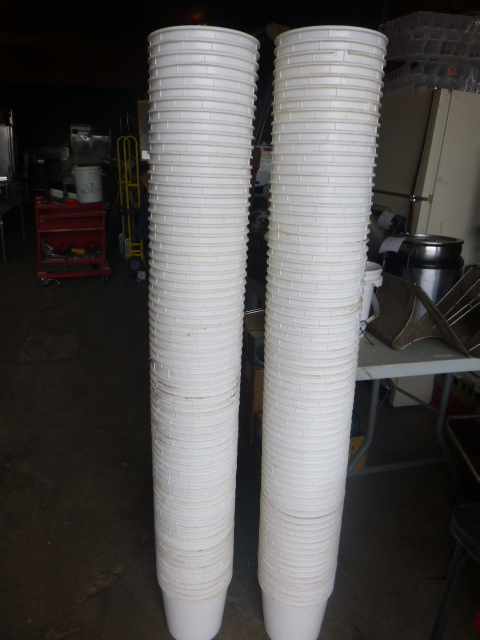 130 Plastic Pails