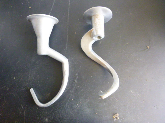 2 Hobart Dough Hooks
