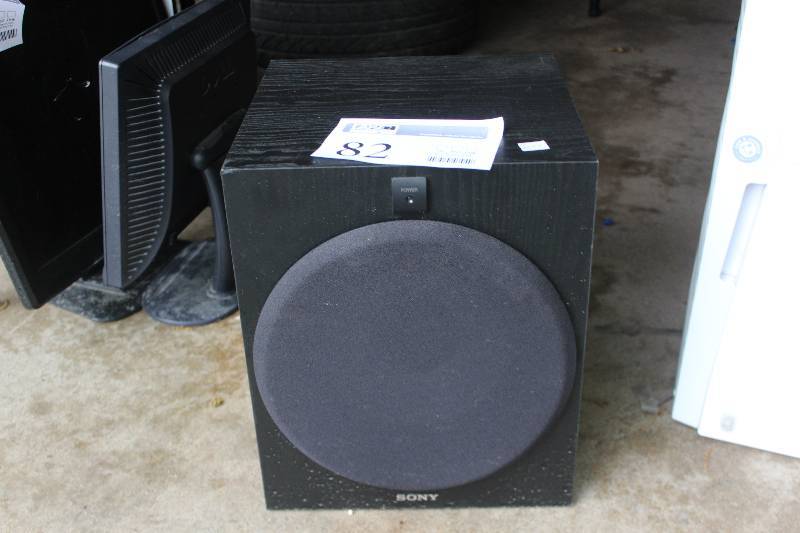 lot 82 image: Sony Active Subwoofer