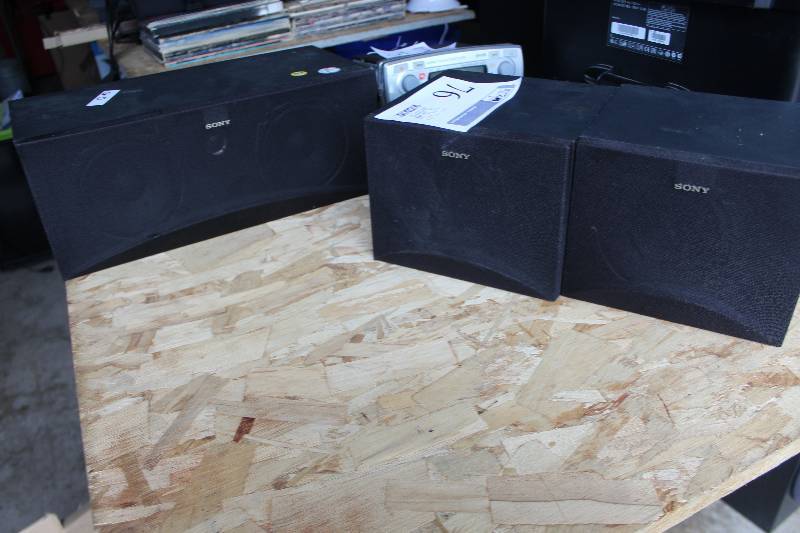lot 76 image: Sony Speaker System