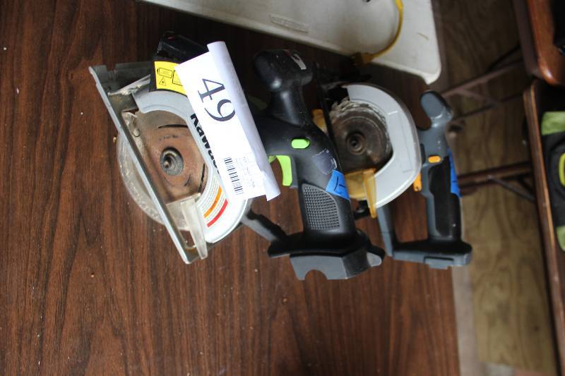 lot 49 image: Kawasaki 19.2V Cordless Circular Saw
