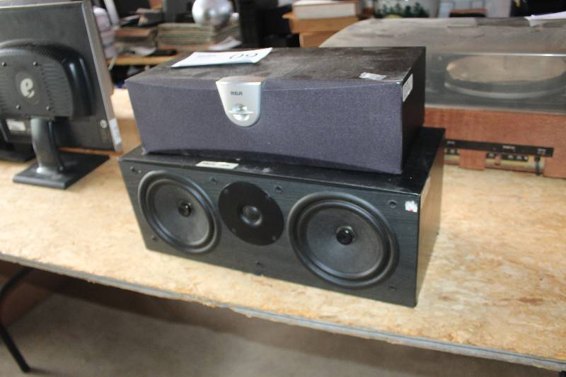lot 60 image: Lot of (2) RCA Center Speakers