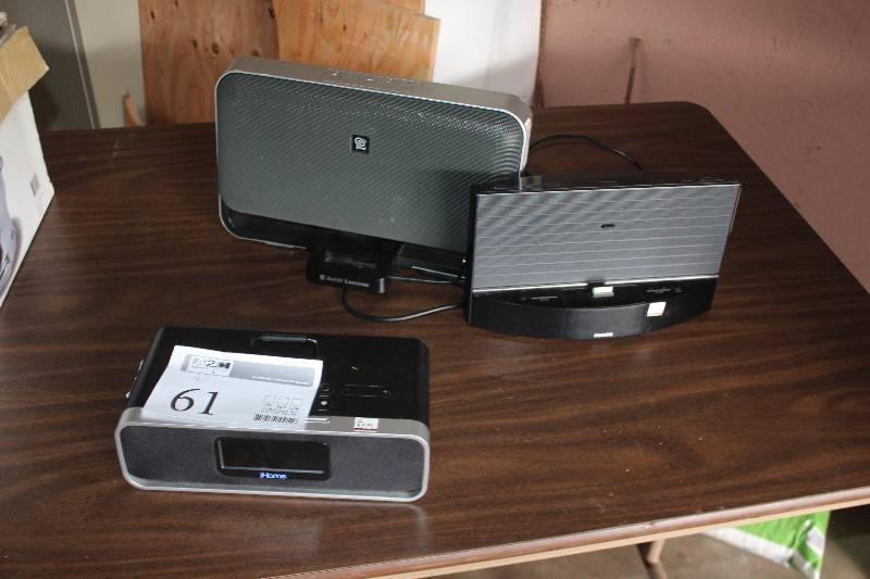 lot 61 image: Lot of (3) Docking Stations