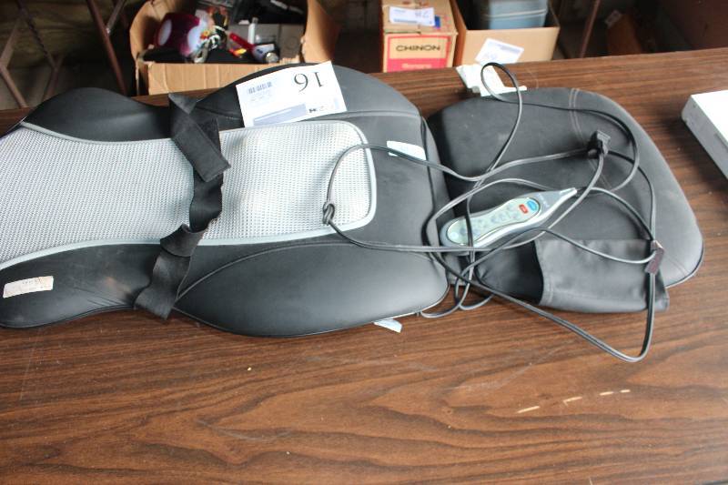 lot 16 image: Homedics QRM-400H Chair Massager