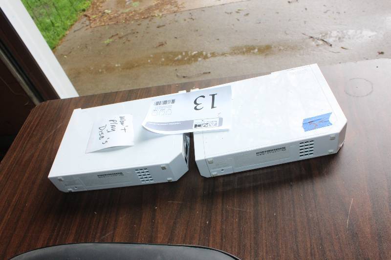 lot 13 image: Lot of (2) Nintendo Game Consoles