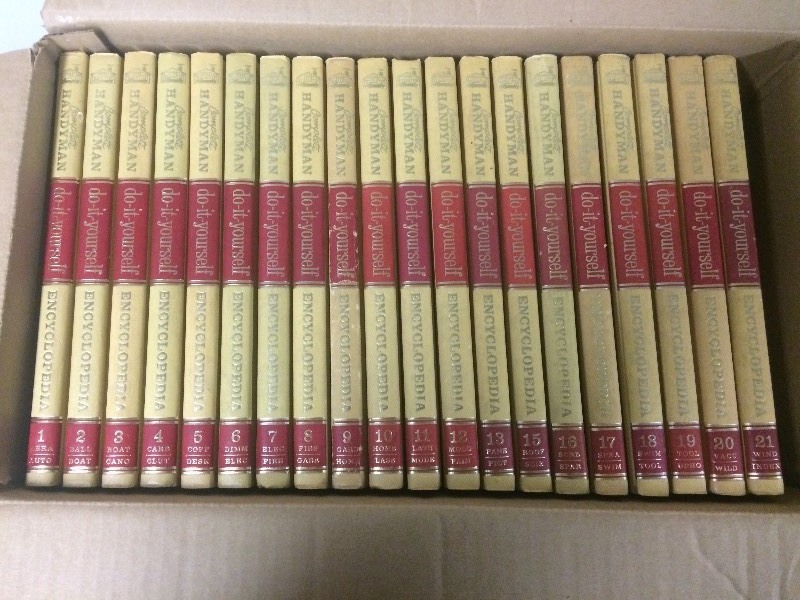 lot 12 image: Science & Mechanics Complete Handyman Encyclopedia Set