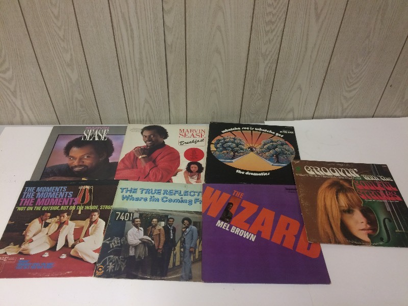 lot 51 image: 7 Vinyl Record Albums - Soul