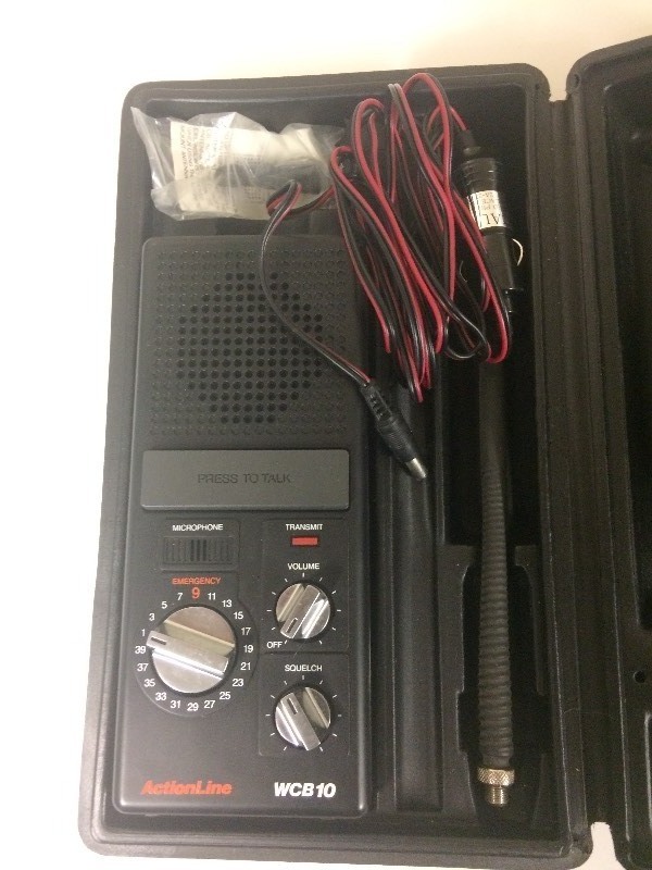 lot 62 image: Westport Co Actionline WCB10 Emergency CB Radio System