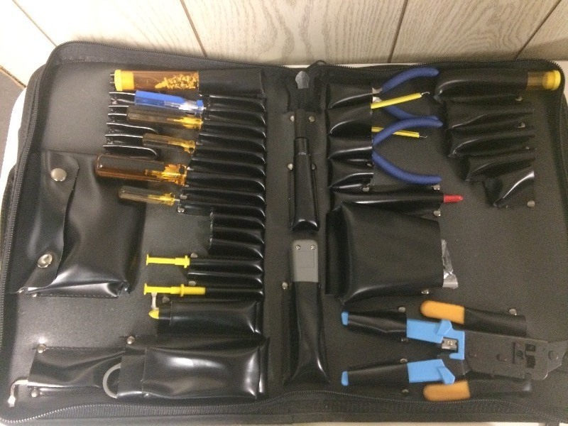 lot 63 image: Cable Testers & Tools in Carrying Case