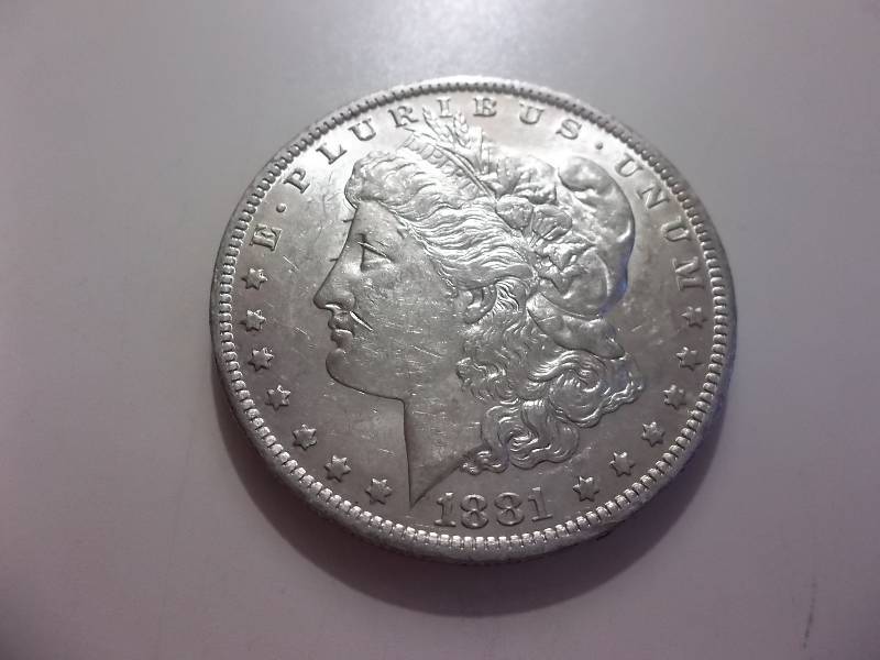 1881 O Morgan Silver Dollar Very High Grade MS (In MS60 $70.00)