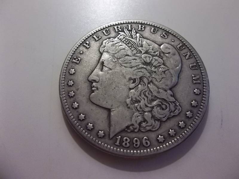 1896 S Morgan Silver Dollar Better Date