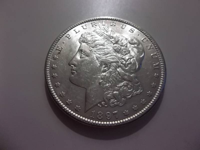 1897 Morgan Silver Dollar Very High Grade MS