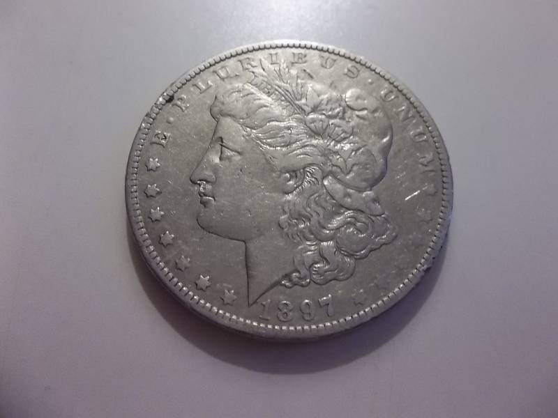 1897 O Morgan Silver Dollar
