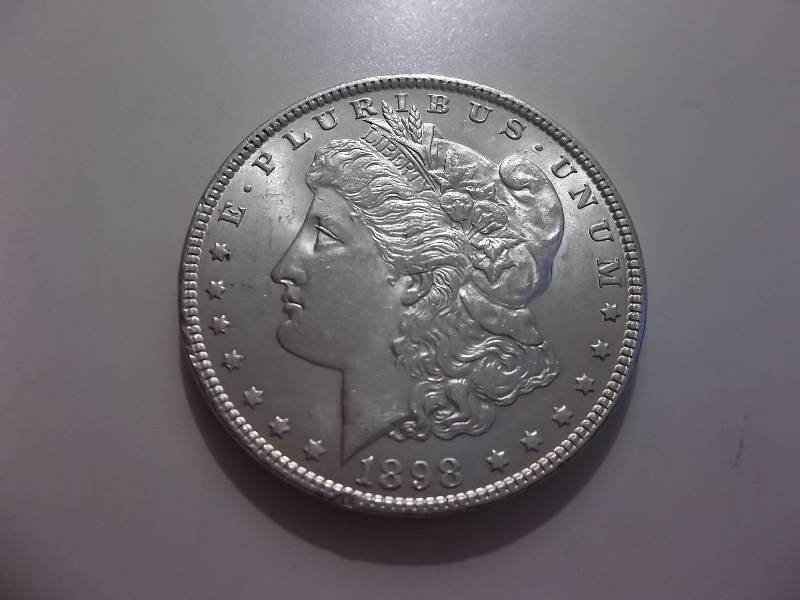 1898 Morgan Silver Dollar  High Grade MS