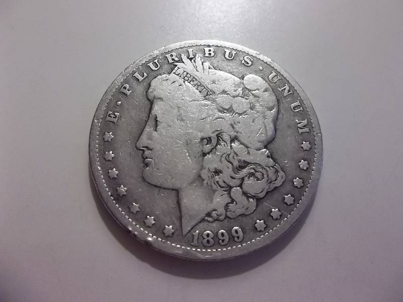 1899 O Morgan Silver Dollar