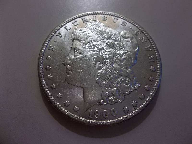 1900 Morgan Silver Dollar Very High Grade MS Proof Like Strike